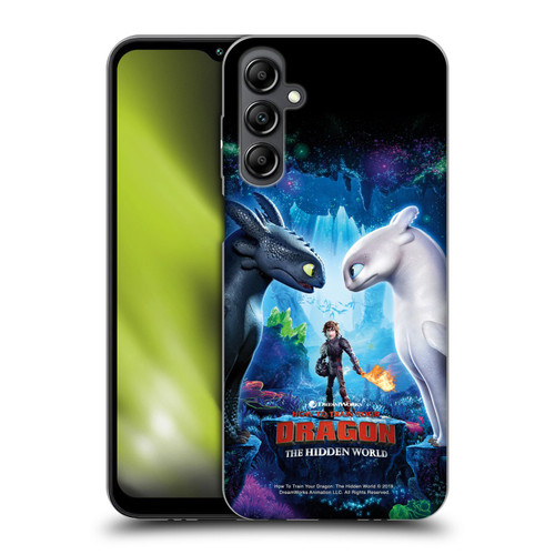 How To Train Your Dragon III The Hidden World Hiccup, Toothless & Light Fury Soft Gel Case for Samsung Galaxy M14 5G
