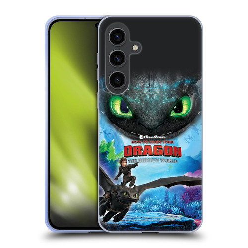 How To Train Your Dragon III The Hidden World Hiccup & Toothless Soft Gel Case for Samsung Galaxy S24+ 5G