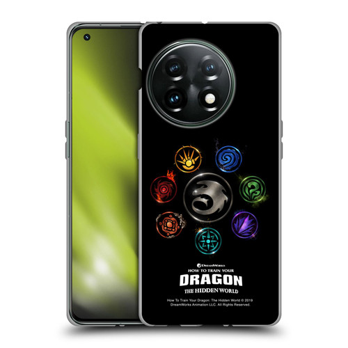 How To Train Your Dragon III Icon Art Group Soft Gel Case for OnePlus 11 5G