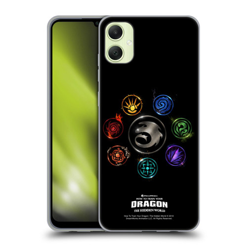 How To Train Your Dragon III Icon Art Group Soft Gel Case for Samsung Galaxy A05