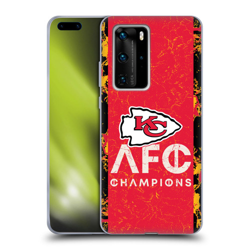 NFL 2024 Division Champions AFC Champ Chiefs Soft Gel Case for Huawei P40 Pro / P40 Pro Plus 5G