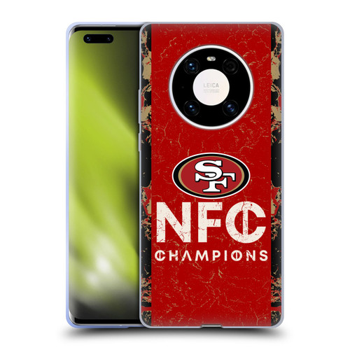 NFL 2024 Division Champions NFC Champ 49ers Soft Gel Case for Huawei Mate 40 Pro 5G