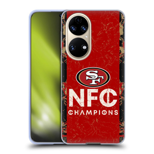 NFL 2024 Division Champions NFC Champ 49ers Soft Gel Case for Huawei P50