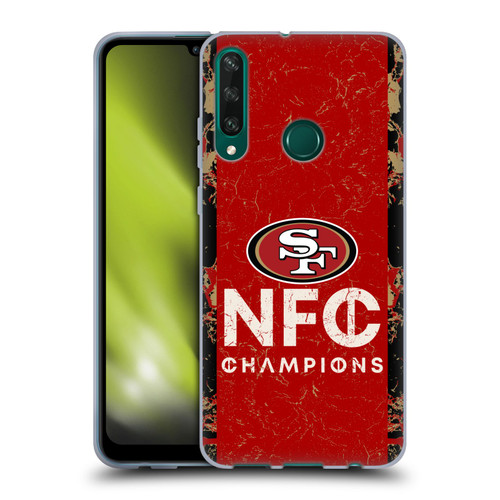 NFL 2024 Division Champions NFC Champ 49ers Soft Gel Case for Huawei Y6p