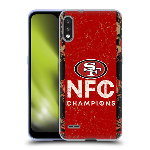 NFL 2024 Division Champions NFC Champ 49ers Soft Gel Case for LG K22