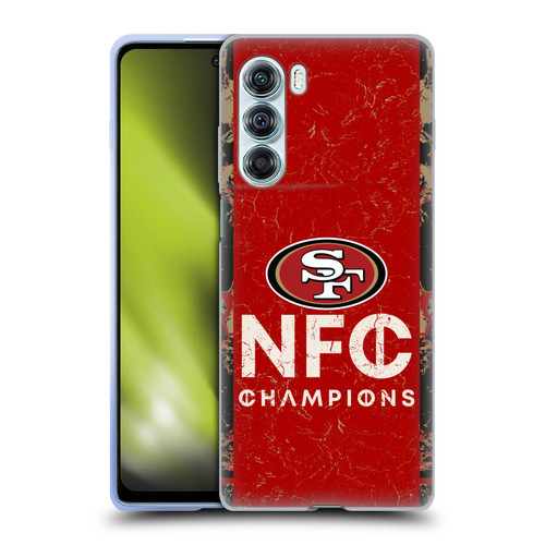 NFL 2024 Division Champions NFC Champ 49ers Soft Gel Case for Motorola Edge S30 / Moto G200 5G