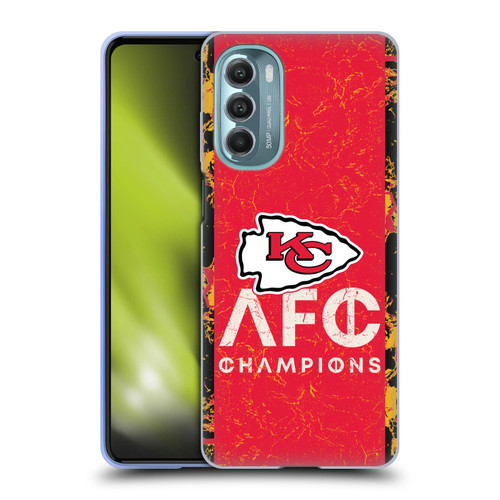 NFL 2024 Division Champions AFC Champ Chiefs Soft Gel Case for Motorola Moto G Stylus 5G (2022)