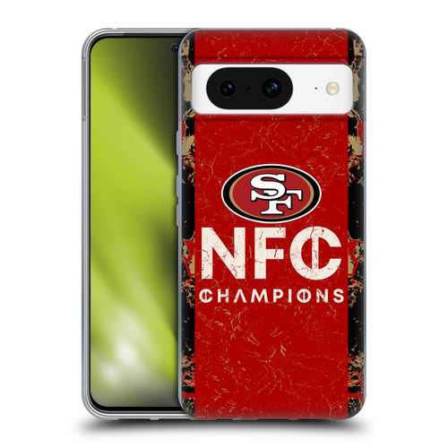 NFL 2024 Division Champions NFC Champ 49ers Soft Gel Case for Google Pixel 8