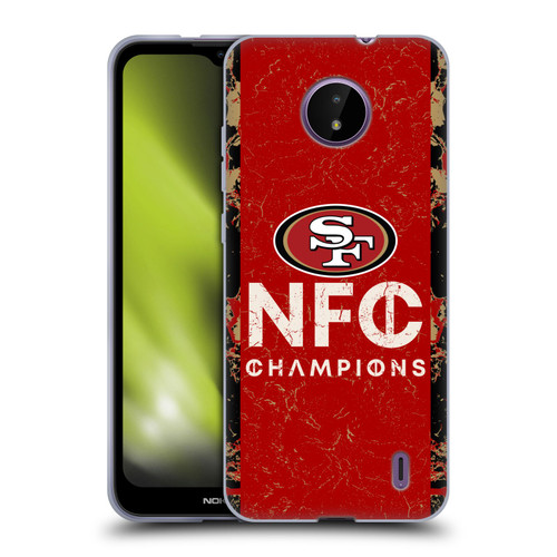 NFL 2024 Division Champions NFC Champ 49ers Soft Gel Case for Nokia C10 / C20