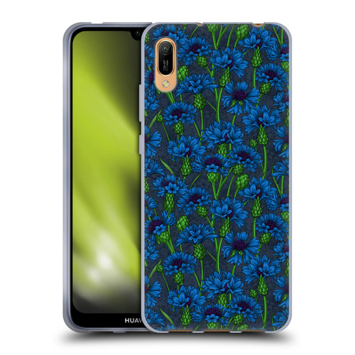 Katerina Kirilova Art Blue Cornflowers Soft Gel Case for Huawei Y6 Pro (2019)