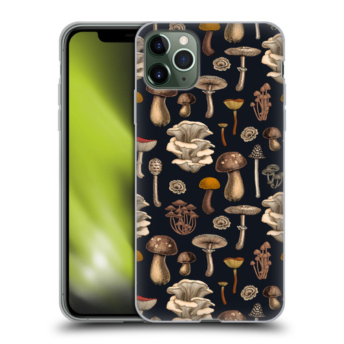 Katerina Kirilova Art Wild Mushrooms Soft Gel Case for Apple iPhone 11 Pro Max