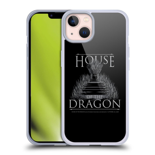 House Of The Dragon: Television Series Graphics Iron Throne Soft Gel Case for Apple iPhone 13