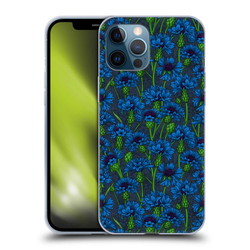 Katerina Kirilova Art Blue Cornflowers Soft Gel Case for Apple iPhone 12 Pro Max