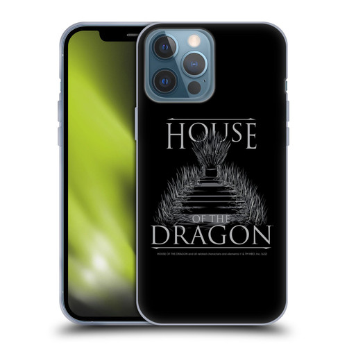 House Of The Dragon: Television Series Graphics Iron Throne Soft Gel Case for Apple iPhone 13 Pro Max
