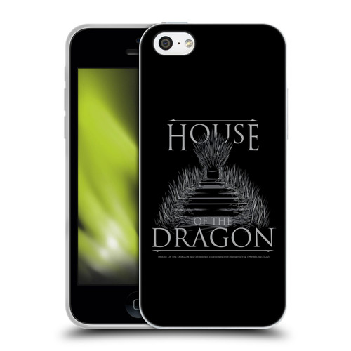 House Of The Dragon: Television Series Graphics Iron Throne Soft Gel Case for Apple iPhone 5c