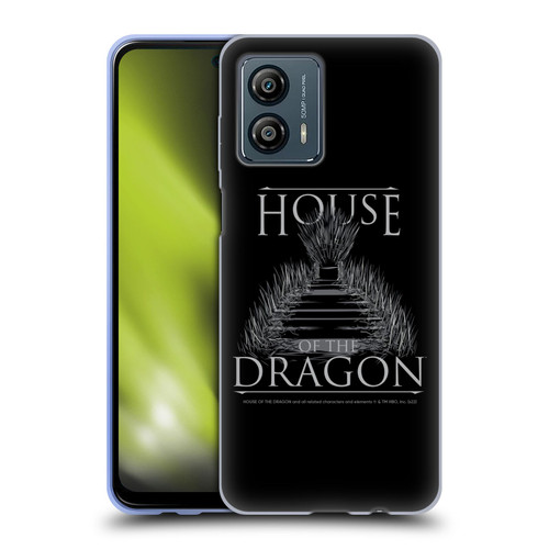 House Of The Dragon: Television Series Graphics Iron Throne Soft Gel Case for Motorola Moto G53 5G