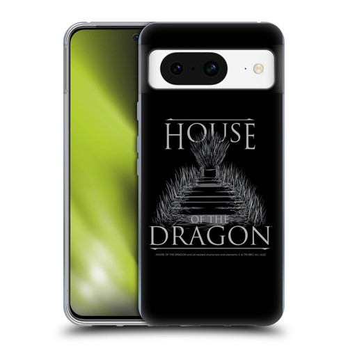 House Of The Dragon: Television Series Graphics Iron Throne Soft Gel Case for Google Pixel 8
