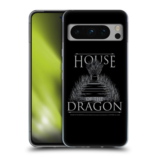 House Of The Dragon: Television Series Graphics Iron Throne Soft Gel Case for Google Pixel 8 Pro