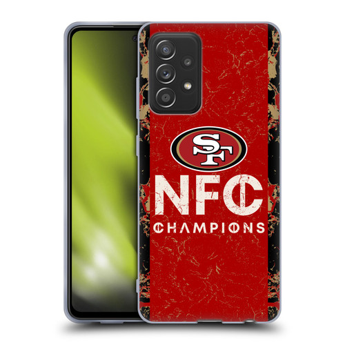 NFL 2024 Division Champions NFC Champ 49ers Soft Gel Case for Samsung Galaxy A52 / A52s / 5G (2021)