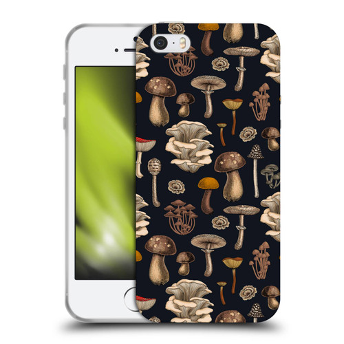 Katerina Kirilova Art Wild Mushrooms Soft Gel Case for Apple iPhone 5 / 5s / iPhone SE 2016