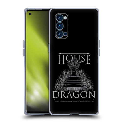 House Of The Dragon: Television Series Graphics Iron Throne Soft Gel Case for OPPO Reno 4 Pro 5G