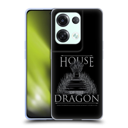 House Of The Dragon: Television Series Graphics Iron Throne Soft Gel Case for OPPO Reno8 Pro