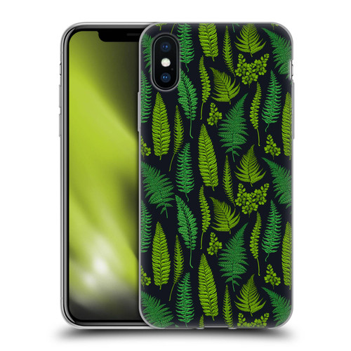 Katerina Kirilova Art Greens Soft Gel Case for Apple iPhone X / iPhone XS