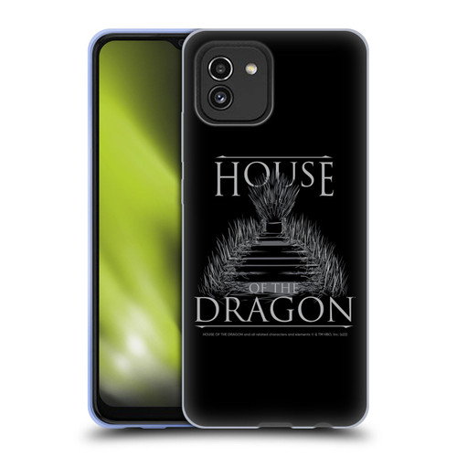 House Of The Dragon: Television Series Graphics Iron Throne Soft Gel Case for Samsung Galaxy A03 (2021)