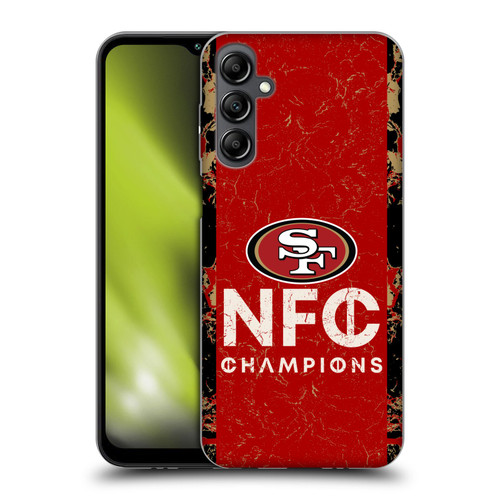NFL 2024 Division Champions NFC Champ 49ers Soft Gel Case for Samsung Galaxy M14 5G
