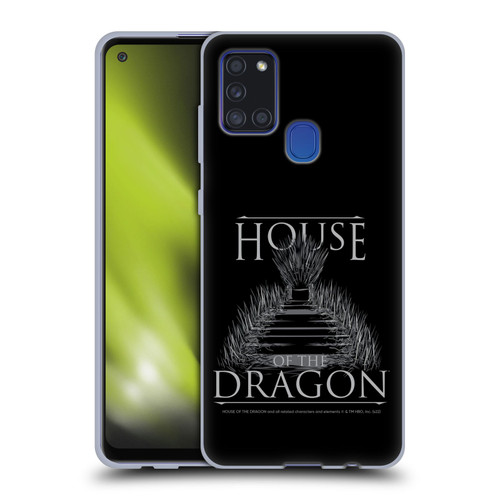 House Of The Dragon: Television Series Graphics Iron Throne Soft Gel Case for Samsung Galaxy A21s (2020)