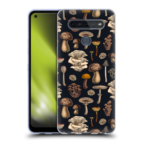 Katerina Kirilova Art Wild Mushrooms Soft Gel Case for LG K51S