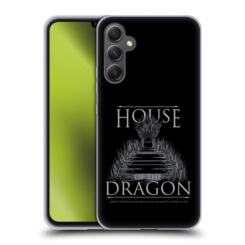 House Of The Dragon: Television Series Graphics Iron Throne Soft Gel Case for Samsung Galaxy A34 5G