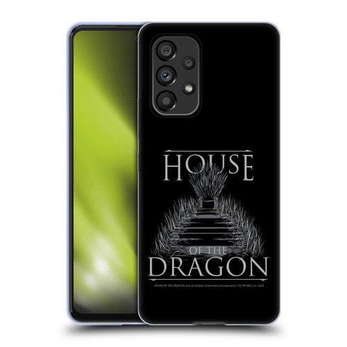 House Of The Dragon: Television Series Graphics Iron Throne Soft Gel Case for Samsung Galaxy A53 5G (2022)