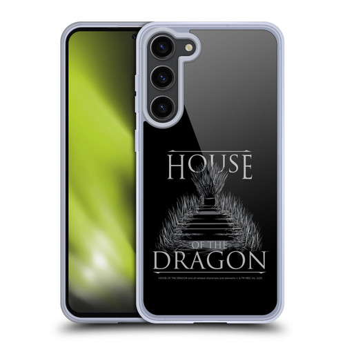 House Of The Dragon: Television Series Graphics Iron Throne Soft Gel Case for Samsung Galaxy S23+ 5G