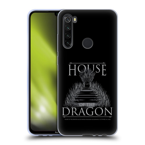 House Of The Dragon: Television Series Graphics Iron Throne Soft Gel Case for Xiaomi Redmi Note 8T