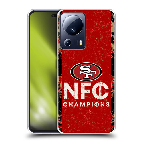 NFL 2024 Division Champions NFC Champ 49ers Soft Gel Case for Xiaomi 13 Lite 5G