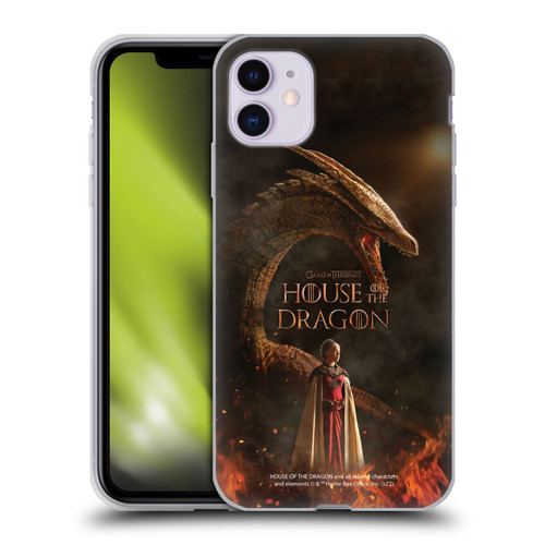 House Of The Dragon: Television Series Key Art Poster 3 Soft Gel Case for Apple iPhone 11