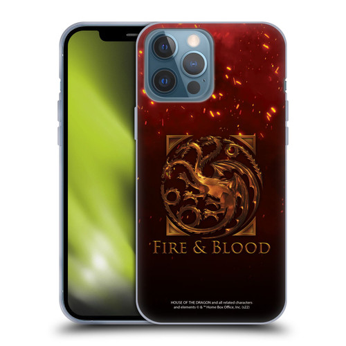 House Of The Dragon: Television Series Key Art Targaryen Soft Gel Case for Apple iPhone 13 Pro Max