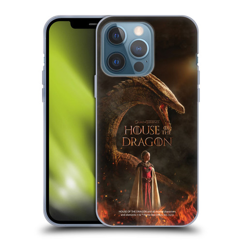 House Of The Dragon: Television Series Key Art Poster 3 Soft Gel Case for Apple iPhone 13 Pro