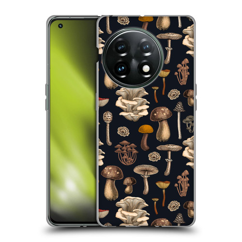 Katerina Kirilova Art Wild Mushrooms Soft Gel Case for OnePlus 11 5G