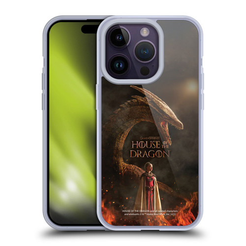 House Of The Dragon: Television Series Key Art Poster 3 Soft Gel Case for Apple iPhone 14 Pro