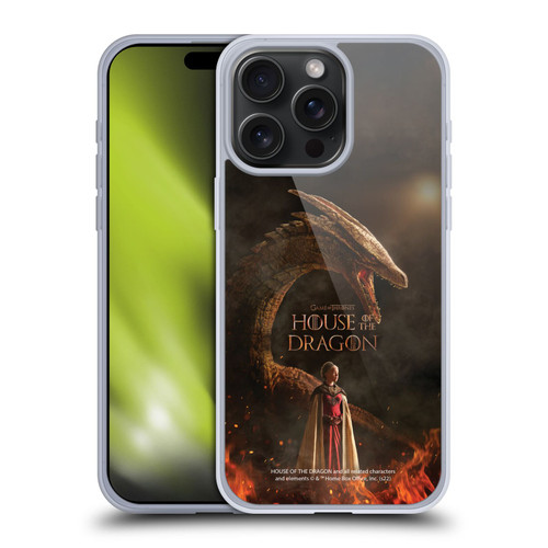 House Of The Dragon: Television Series Key Art Poster 3 Soft Gel Case for Apple iPhone 15 Pro Max