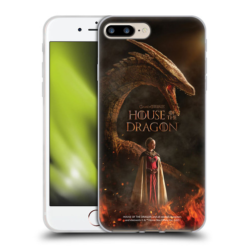 House Of The Dragon: Television Series Key Art Poster 3 Soft Gel Case for Apple iPhone 7 Plus / iPhone 8 Plus