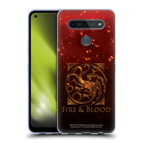 House Of The Dragon: Television Series Key Art Targaryen Soft Gel Case for LG K51S