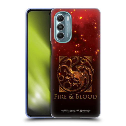 House Of The Dragon: Television Series Key Art Targaryen Soft Gel Case for Motorola Moto G Stylus 5G (2022)