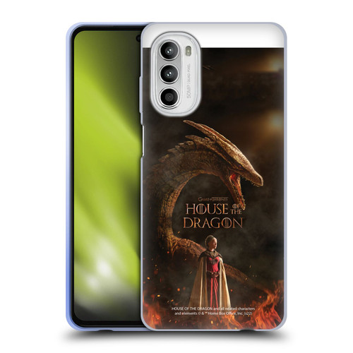 House Of The Dragon: Television Series Key Art Poster 3 Soft Gel Case for Motorola Moto G52