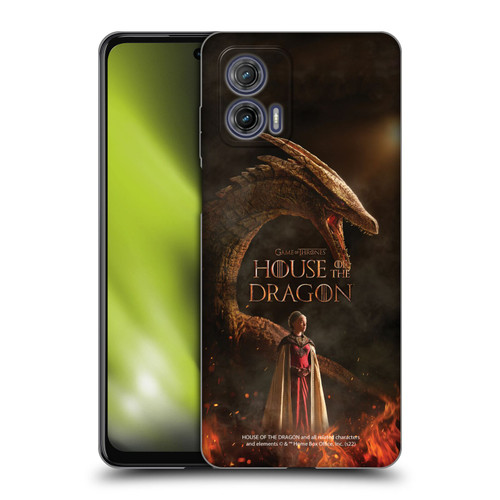 House Of The Dragon: Television Series Key Art Poster 3 Soft Gel Case for Motorola Moto G73 5G