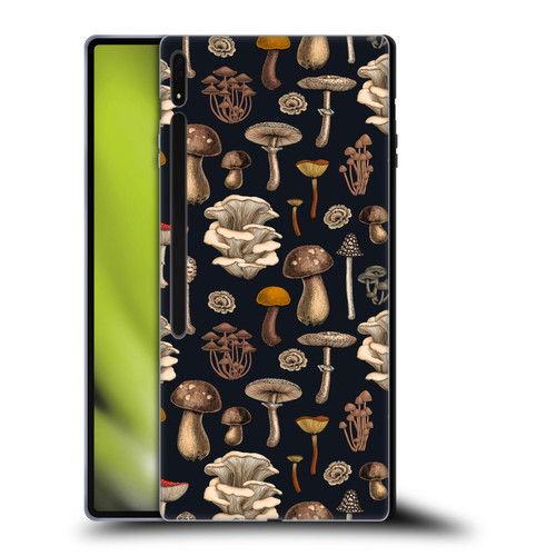 Katerina Kirilova Art Wild Mushrooms Soft Gel Case for Samsung Galaxy Tab S8 Ultra