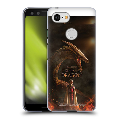 House Of The Dragon: Television Series Key Art Poster 3 Soft Gel Case for Google Pixel 3
