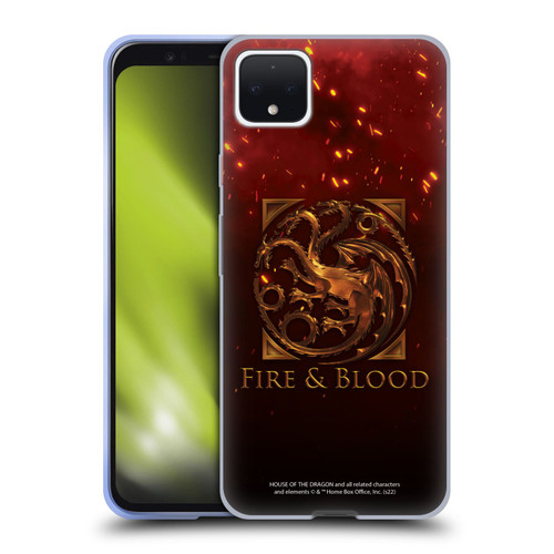 House Of The Dragon: Television Series Key Art Targaryen Soft Gel Case for Google Pixel 4 XL